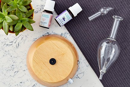 organic aromas nebulizing diffuser