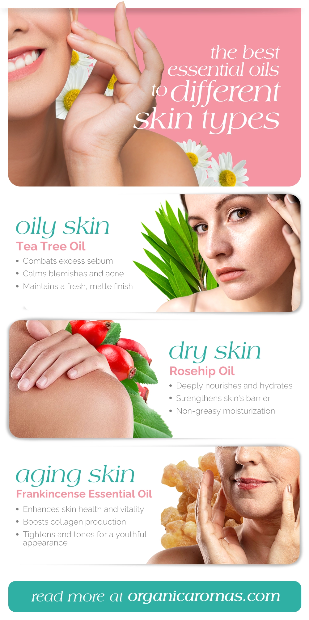 The Best Essential Oils for Different Skin Types