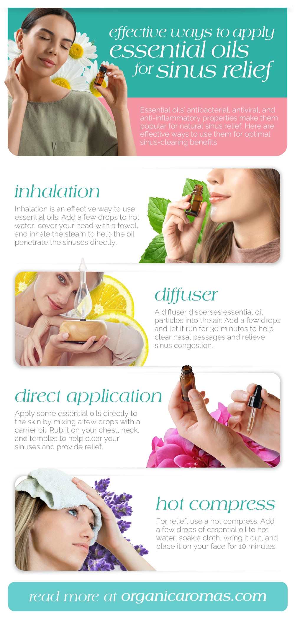 3 Essential Oils to Clear Sinuses Featured Image