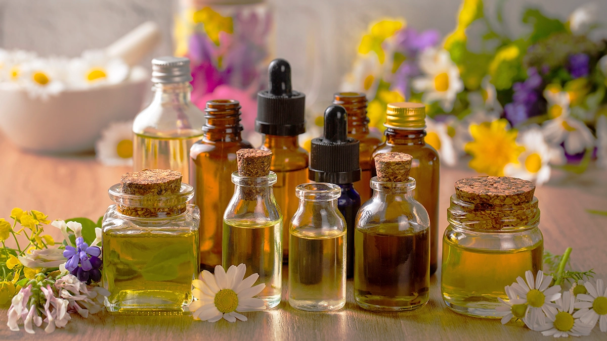 various essential oil for bruises with healing properties