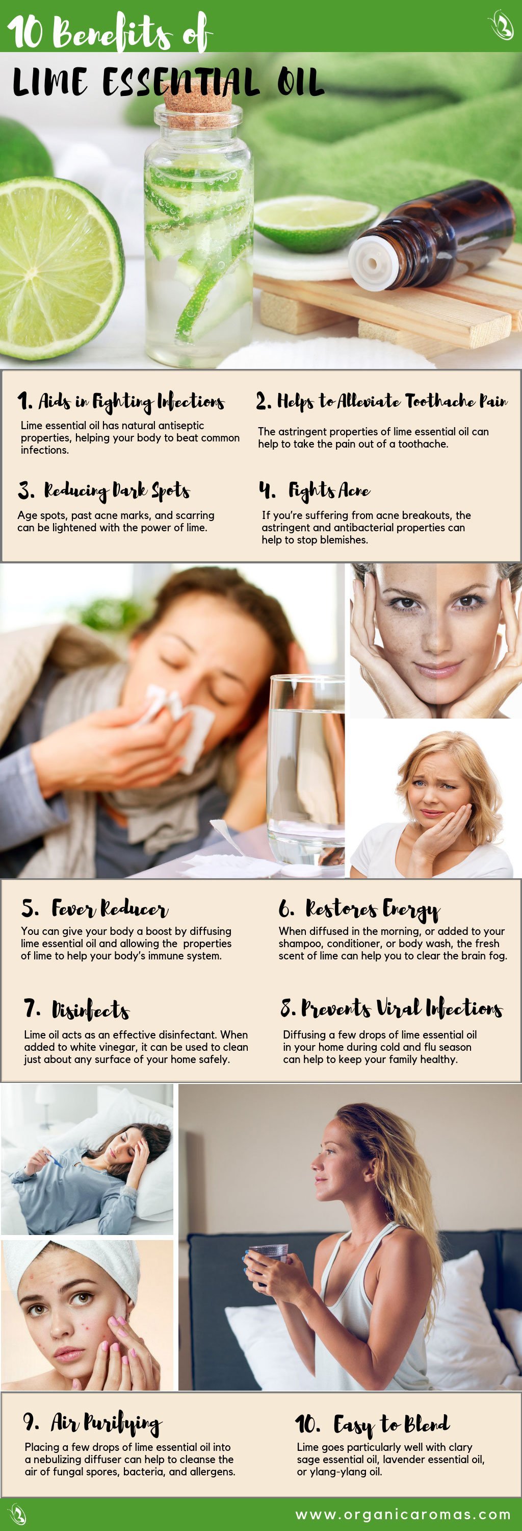10 Benefits of Lime Essential Oil