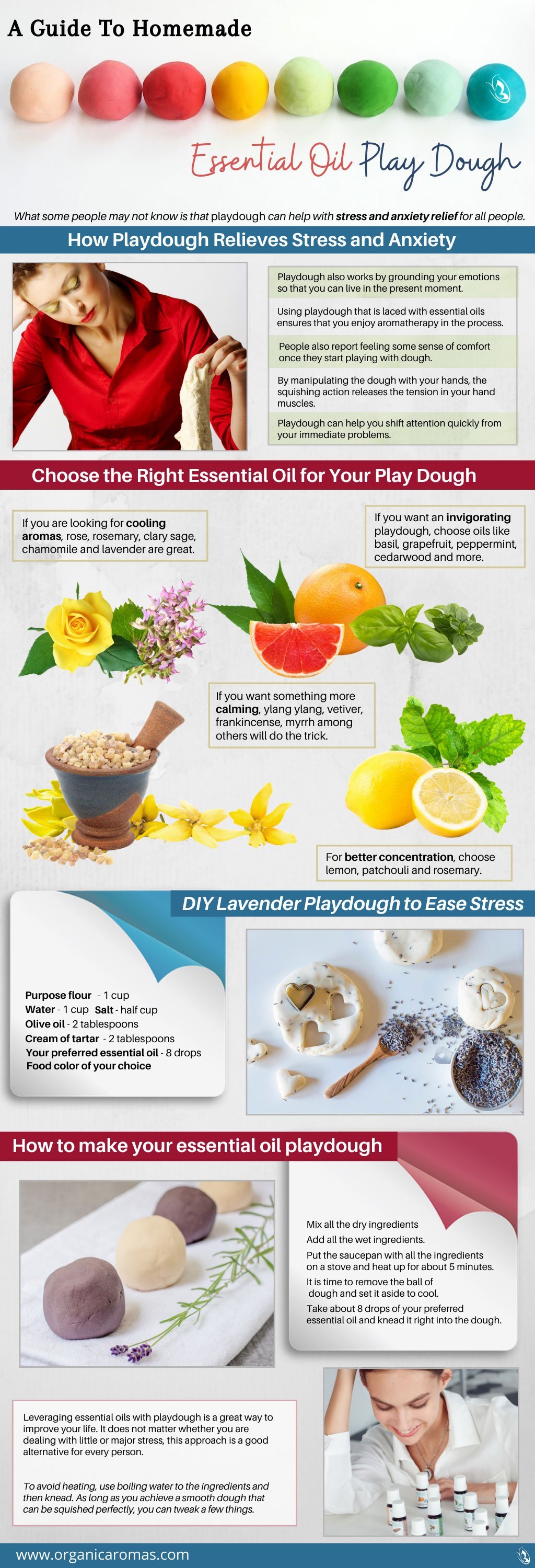A Guide To Homemade Essential Oil Play Dough 