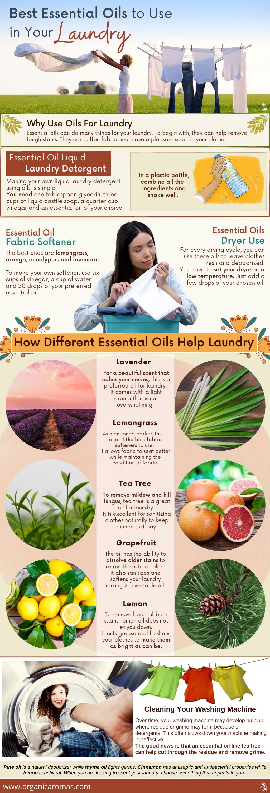Best Essential Oils to Use in Your Laundry