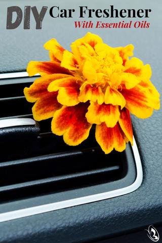 DIY Car Freshener With Essential Oils