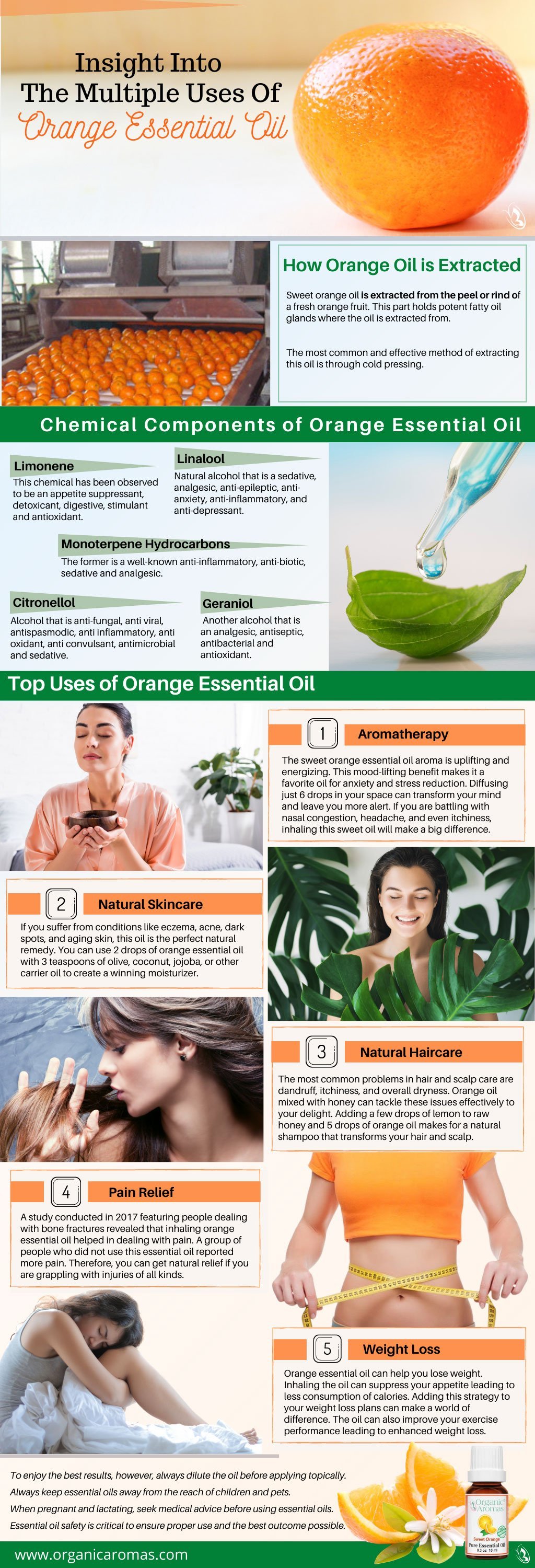 Insight Into The Multiple Uses Of Orange Essential Oil 
