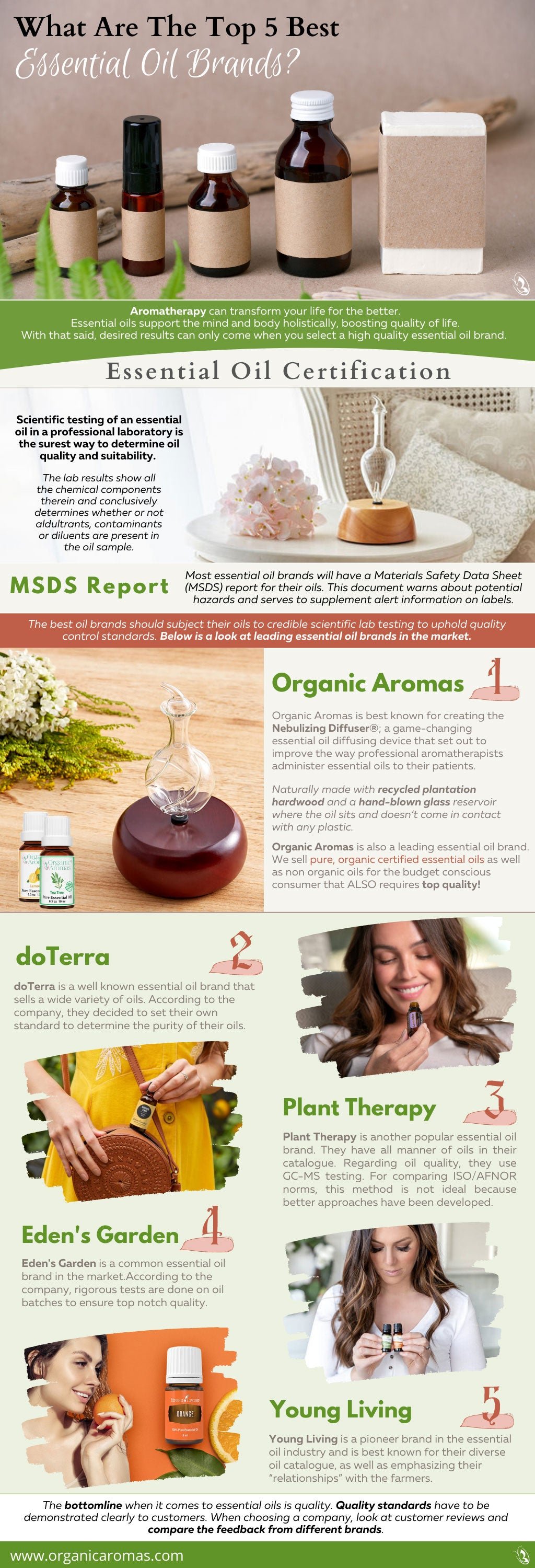 What Are The Top 5 Best Essential Oil Brands?